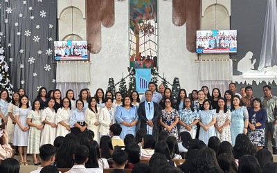 Ibadah Menyambut Natal Keluarga Besar SMA Negeri 1 Tomohon