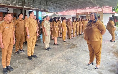 Apel Kerja Perdana Tahun 2026, SMAN 1 Tomohon Awali Tahun dengan Semangat dan Disiplin